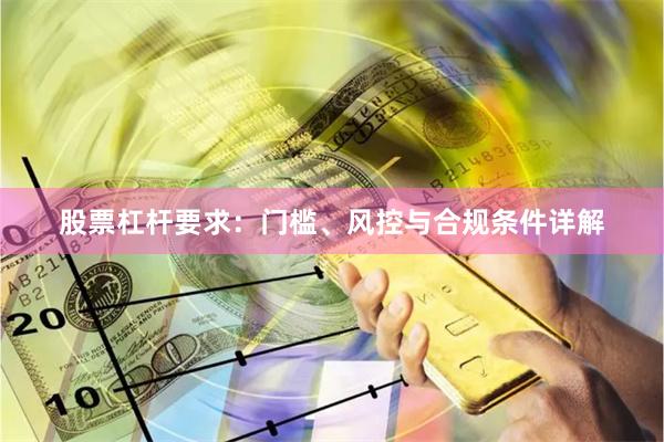 股票杠杆要求：门槛、风控与合规条件详解